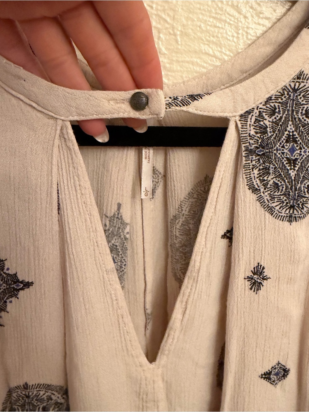 Free People tree swing medallion tunic mini dress - Picture 5 of 9
